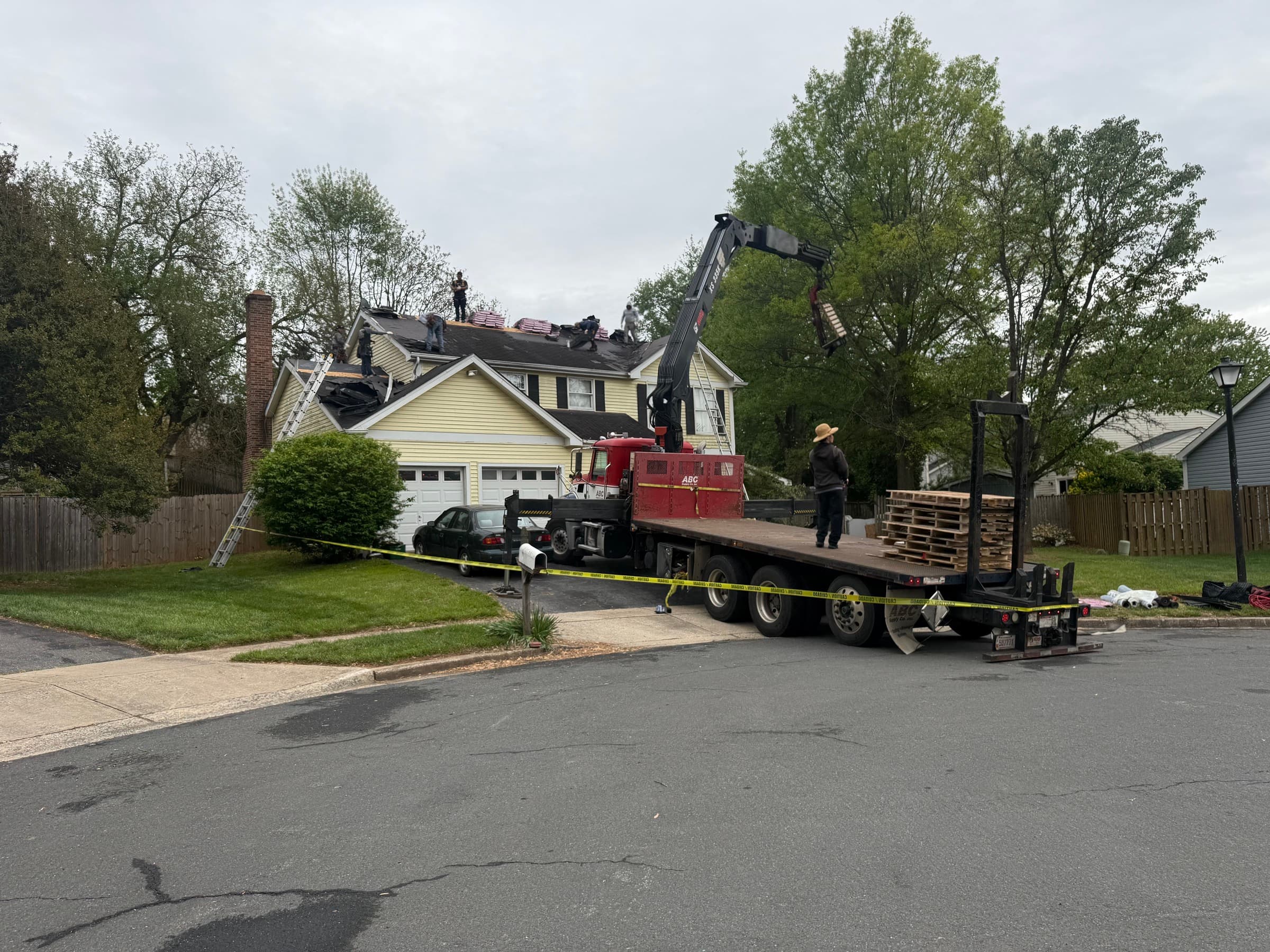 Full Roof Tear-Off & Re-Roof